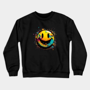 Smiley Face Crewneck Sweatshirt